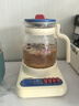 藍(lán)寶（BLAUPUNKT）0膠水全玻璃養(yǎng)生壺煮茶壺恒溫水壺?zé)畨厝嵋舯匾惑w迷你辦公室家用花茶壺?zé)踔髩胤篮酪缑半U(xiǎn)藍(lán) 曬單實(shí)拍圖