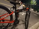 鳳凰（Phoenix）折疊車(chē)山地自行車(chē)折疊27速碟剎減震變速成人男女學(xué)生公路越野單車(chē) 曬單實(shí)拍圖