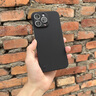 魔巖適用蘋果15promax手機殼新款無邊框蘋果15pro保護(hù)套iphone15親膚手感蘋果16promax裸機防摔硬殼 【石墨黑】-輕薄裸感 iPhone 15 Pro Max 曬單實拍圖
