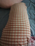 倍立欣孕婦枕多功能孕婦頭枕護(hù)腰側(cè)睡枕u型孕期托腹孕婦睡覺(jué)靠墊抱枕 愫棉G型【咖色小格】 【可拆洗】 曬單實(shí)拍圖