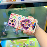 五鼠適用蘋果16promax手機(jī)殼防摔新款iphone16高級液態(tài)15pro硅膠ip14多巴胺女孩時尚帶掛繩13超薄全包 【捧花女孩-古董白】液態(tài)硅膠-鏡頭保護(hù) iPhone 16 Pro Max 曬單實拍圖