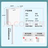 歐諾莎（Olsa） 沖廁所水箱抽水馬桶蹲坑蹲便沖便器靜音蹲便式衛(wèi)生間水箱沖便器 超值耐用裝【配免打打孔安裝】 曬單實拍圖