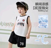 ASK JUNIOR【兒童快干套裝】25夏季小童無袖背心T恤運(yùn)動(dòng)短褲兩件男童 曬單實(shí)拍圖