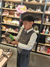 衣諾坊兒童西服馬甲套裝男童演出服灰色禮服 高級灰：馬甲套裝 150CM 曬單實拍圖