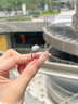 APM Monaco 小碼方形密鑲戒指女情侶銀精致生日 七夕禮物 小碼方形密鑲戒指 52碼 曬單實(shí)拍圖