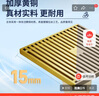 潛水艇（Submarine）防臭地漏 大面板大排量 全銅主體 陽臺(tái)露臺(tái) 適用室外庭院 75管徑 黃銅鍍鎳?yán)z淋浴地漏 面板12CM*12CM 曬單實(shí)拍圖