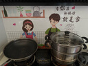 希偌廚房防油貼紙自粘防水防火阻燃耐高溫加厚墻貼墻面瓷磚墻壁貼膜 曬單實拍圖