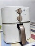 美的（Midea）空氣炸鍋易用旋鈕 家用實(shí)用大容量5.3L 不用翻面 蒸汽嫩烤 輕音烘炸 金屬內(nèi)腔無(wú)異味  MF-KZE535J5 曬單實(shí)拍圖
