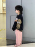 G.DUCKKIDS兒童裝男童秋裝棒球服外套2025春秋冬款新款秋季男孩大童夾棉加厚 黑色 春秋款 120 cm 曬單實拍圖
