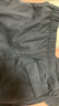 UR2025夏季新款女裝休閑百搭松緊腰抽繩傘兵闊腿褲UYY650042 藏青 XXS 曬單實(shí)拍圖