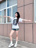 CAMILA KSENIA小白鞋女款夏季2025新款時(shí)尚爆款運(yùn)動(dòng)休閑板鞋厚底百搭學(xué)生白鞋子 黑色 36 曬單實(shí)拍圖