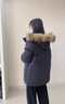 駱駝（CAMEL）戶(hù)外羽絨服冬季新款男女款035拒水絨工裝派克服加厚保暖外套 曬單實(shí)拍圖