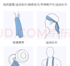 TEEIS德國(guó)跑步擦汗手腕巾男冷感女運(yùn)動(dòng)毛巾速干護(hù)腕吸汗毛巾健身房裝備 【深海藍(lán)丨超值兩只裝】 曬單實(shí)拍圖