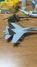 JEU新品4D飛機拼裝模型第五彈J-16潛龍戰(zhàn)斗機F15鷹MI-8河馬軍事玩具 飛機模型八款套裝 曬單實拍圖