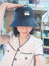 桓遠防曬帽子女夏季韓版時(shí)尚潮雙面漁夫帽春夏新款遮陽(yáng)百搭盆帽太陽(yáng)帽 黑色(雙面戴) M (56-58cm)收藏優(yōu)先發(fā)貨 曬單實(shí)拍圖