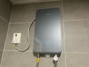 博世（BOSCH）【家電補(bǔ)貼15%】電熱水器即熱式電熱水器超薄大功率8500W無極變頻速熱AI智慧洗電熱水器 BHI-85D 曬單實(shí)拍圖
