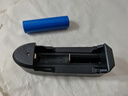 18650充電器鋰電池強(qiáng)光手電筒3.7v/4.2V萬能座充26650小風(fēng)扇頭燈 插座款充電器 送尖頭18650 1節(jié) 曬單實拍圖