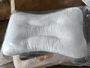 慕思（de RUCCI）纖維枕 3d聚酯纖維透氣枕頭雙人情侶枕 情侶枕 一對(duì) 低枕 64*40cm 曬單實(shí)拍圖
