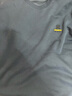 NVWNK新疆棉100%純棉長袖t恤男春秋新款寬松休閑圓領(lǐng)衛(wèi)衣男薄打底衫潮 248-灰藍(lán) L 建議120-140斤 曬單實拍圖