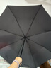 knirps超大雨傘手動(dòng)三折8骨抗風(fēng)加大雙人傘風(fēng)暴傘高端商務(wù)男士禮物黑 曬單實(shí)拍圖