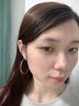 伊燦水鉆夸張耳圈小眾設計感高級圈圈耳環(huán)女顯瘦輕奢氣質(zhì)百搭時(shí)尚耳飾 小號超閃夸張耳圈3cm左右 曬單實(shí)拍圖