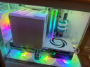 愛國者（aigo）星璨嵐 小嵐白色 游戲電腦臺式主機(jī)箱 垂直風(fēng)道風(fēng)冷/M-ATX主板/240水冷/270°海景房/5090顯卡 曬單實拍圖
