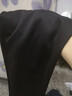 憶思減2025春夏秋奶杏色重磅直筒斜紋慵懶風(fēng)衛(wèi)褲女寬松百搭垂感顯瘦長褲 黑色 L 【建議106-120斤】 曬單實(shí)拍圖