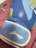 李寧（LI-NING）兒童拳擊手套拳擊訓練器材少年散打比賽鍛煉男孩女跆拳道藍6OZ 曬單實(shí)拍圖