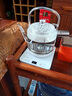 FUNORK全自動(dòng)上水電熱燒水壺玻璃燒水器茶臺專(zhuān)用一體茶桌茶幾保溫泡茶具抽水電茶爐 底部上水 - 帶恒溫（提梁壺） 1L 曬單實(shí)拍圖