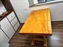 子木雅居簡約原木茶桌茶臺餐桌原木金絲楠木實木大板桌老板辦公桌簡約現(xiàn)代 金絲楠木120-69-4 曬單實拍圖