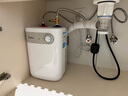 美的（Midea）【8年質?！?升儲水式電熱水器小廚寶家用洗碗洗菜安全1650W速熱廚房熱水寶國家補貼F05-15A1(S) 曬單實拍圖