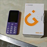 金立（Gionee）老年人手機4G全網通全新款老年機超長待機 大聲大字大按鍵學生按鍵功能機G510 紫色 曬單實拍圖