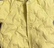 巴拉巴拉寶寶羽絨服男童童裝嬰兒秋冬女童外套輕薄舒適時(shí)尚萌趣潮 檸檬黃-小熊壓膠-30305 110 曬單實(shí)拍圖