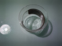 CLITON咖啡杯日式豎紋防燙玻璃杯子茶杯家用高顏值拿鐵濃縮杯玻璃水杯 曬單實(shí)拍圖
