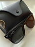 雷朋（RayBan）時尚方形太陽鏡大框顯臉小高顏值眼鏡夏日戶外防曬墨鏡0RB4391D 曬單實拍圖