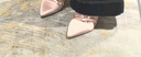 CHARLES&KEITH蝴蝶結(jié)尖頭緞面高跟涼鞋女七夕禮物SL1-60280474 Pink粉紅色 36 曬單實(shí)拍圖