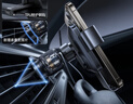 倍思（Baseus）車載手機(jī)支架汽車專用貨車導(dǎo)航支架出風(fēng)口固定器車內(nèi)裝飾用品 曬單實(shí)拍圖