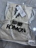 羅蒙（ROMON）九分褲子男士修身夏季商務(wù)休閑褲男百搭小腳褲男褲 曬單實(shí)拍圖