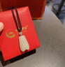 中國黃金（CHINA GOLD）和田玉吊墜款和田玉蟬一鳴驚人金榜題名玉石掛件七夕生日禮物女生 玉蟬項繩（玉珠） 曬單實拍圖