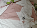 京東京造10A抗菌純棉睡衣女短袖套裝25春夏情侶家居服粉色L 曬單實(shí)拍圖