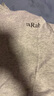 Rab睿坡新款男士吸濕有機(jī)棉質(zhì)圓領(lǐng)寬松短袖T恤休閑打底上衣 QCB-66 灰白色GYM S 曬單實(shí)拍圖