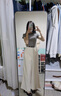 艾美琦美（AIMEIQIMEI）夏天穿搭一整套小個子休閑褲套裝2025夏季新款女裝寬松闊腿褲子女 上衣+褲子 M 曬單實拍圖