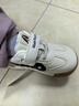 暇步士（Hush Puppies）童鞋新款兒童網(wǎng)面鞋德訓(xùn)鞋寶寶涼鞋女童鞋子軟底戶外運(yùn)動鞋男童鞋 HP3301藍(lán)色皮面四季款 31 曬單實(shí)拍圖