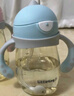 little tiny小怪獸嬰兒吸管杯兒童水杯寶寶奶瓶喝奶學(xué)飲杯6個(gè)月以上1一3-6歲 小怪獸-藍(lán) 300ml 【防噴易吸設(shè)計(jì)】 曬單實(shí)拍圖