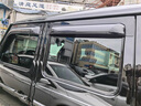 吉牧野TXR適用奔馳大G350G500g63V級260L晴雨擋雨眉車窗擋雨板改裝配件 【兩片】G級-2019-至今款 【鈦晶黑晴雨擋】 曬單實拍圖