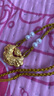 臻語(yǔ)黃金錦鯉鎖項鏈女如意寶寶鎖包足金999鎖長(cháng)命鎖吊墜小金鎖平安鎖 【小版錦鯉鎖+4珍珠】金重約0.95-1.1g 曬單實(shí)拍圖