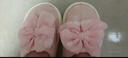 婧麒（JOYNCLEON）月子鞋夏季薄款包跟產(chǎn)后孕婦鞋春夏天產(chǎn)婦月子鞋厚底防滑56月拖鞋 花朵蝴蝶結(jié)粉色【夏季透氣防滑】 38 曬單實拍圖
