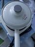 美的（Midea）電煮鍋 電蒸鍋 電炒鍋 電熱鍋 2.6L分體式 小型1-2人學(xué)生宿舍多功能鍋 泡面鍋 XZC2061 配蒸籠 曬單實拍圖