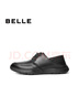 百麗（Belle）七夕禮物厚底兩穿商務(wù)鞋男2025新款商場(chǎng)同休閑皮鞋8TB01BM5 黑色 42 (260mm) 曬單實(shí)拍圖
