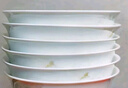 浩雅景德鎮(zhèn)陶瓷餐具陶瓷飯碗面碗湯碗花仙子6英寸高腳面碗4個(gè)裝 曬單實(shí)拍圖